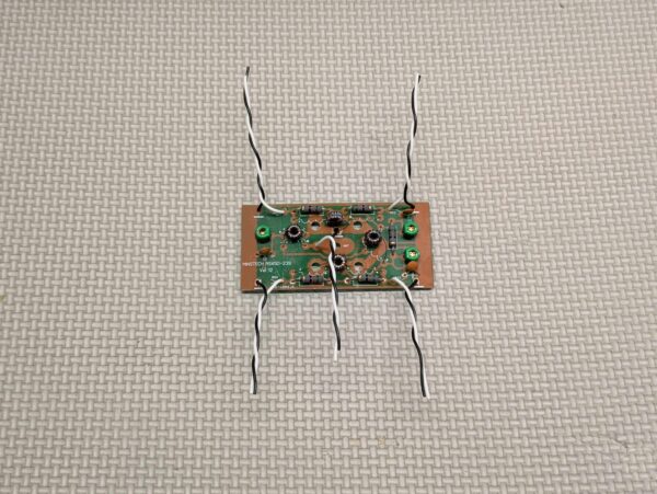 4-WAY HF ANTENNA SPLITTER COMBINER RX PCB 50 Ohm 0.1-50 MHz, RS450-239-PCB