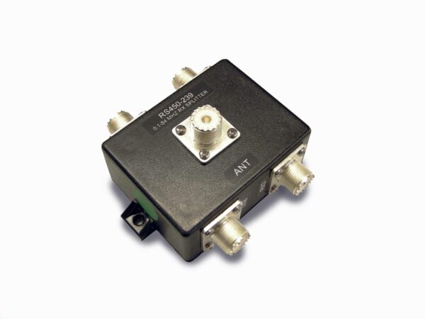 4-WAY HF ANTENNA SPLITTER COMBINER RX 50 Ohm 0.1-50 MHz, RS450-239