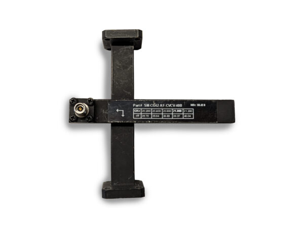 Coupler top view with label