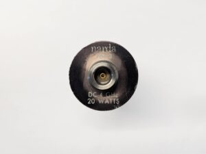 Narda fixed 3 dB attenuator, dc - 4 ghz, 20 W